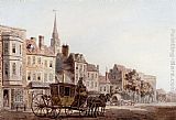 William Marlow A Coach And Horse Entering York painting